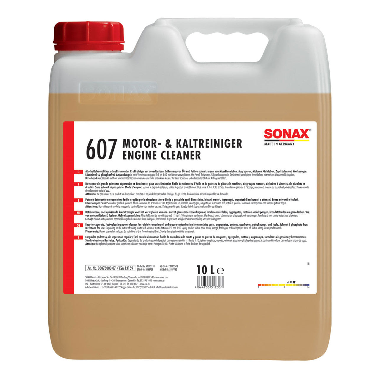 Sonax Engine Cleaner - 500 ml & 10 L