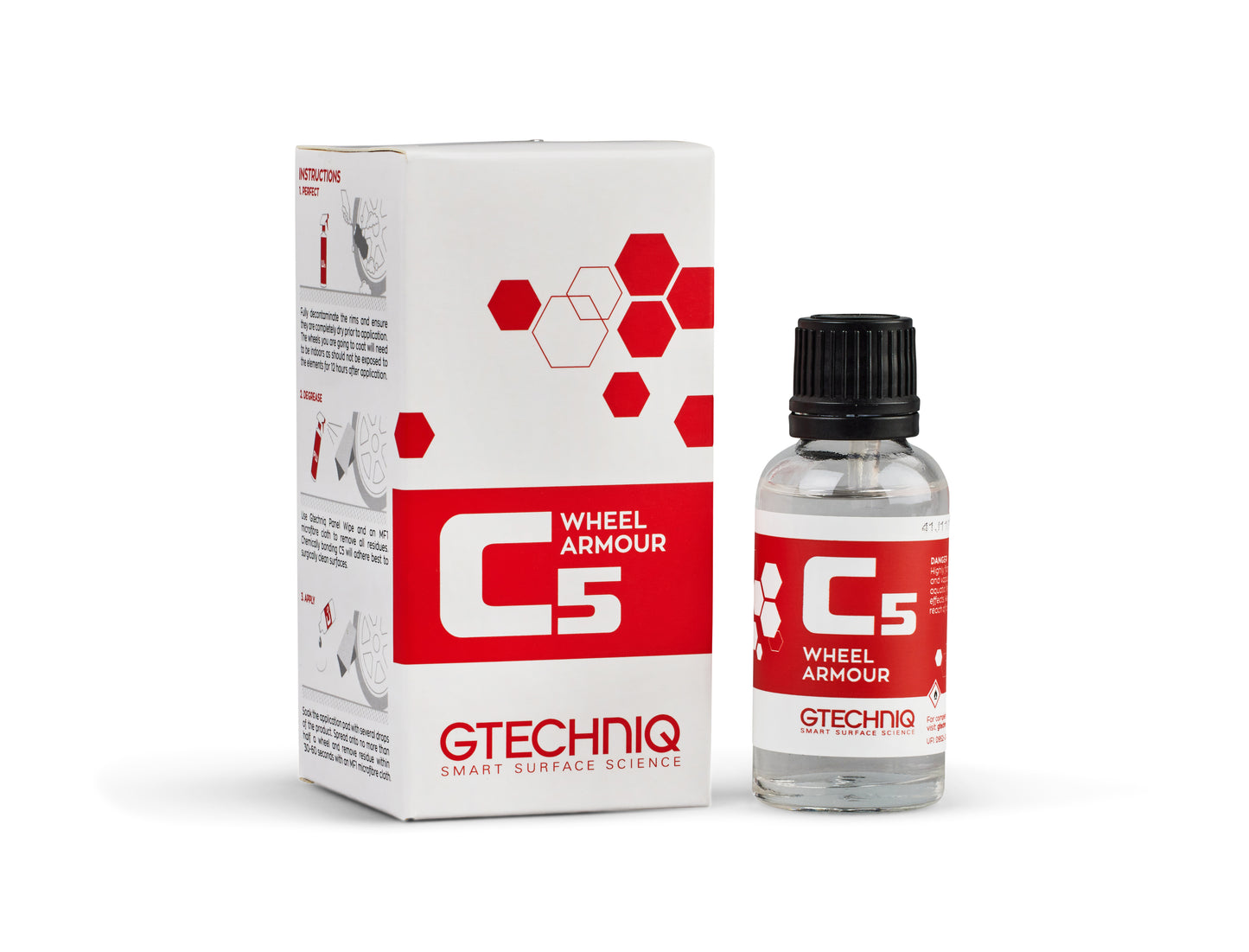 Gtechniq C5 Wheel Armour | 2-Year Durable Ceramic Coating | Wheels, Calipers, and Exhaust Tips