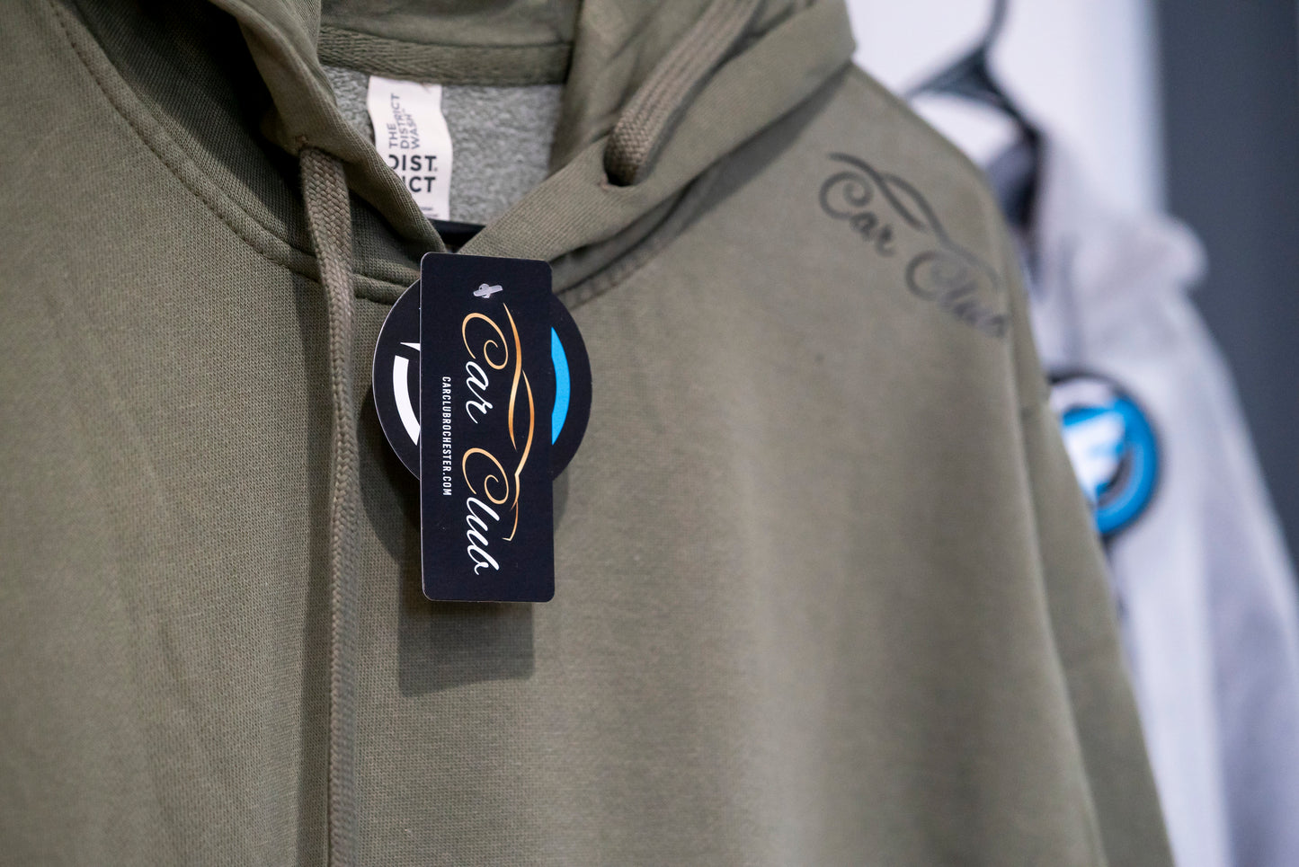 Heavyweight Fleece Hoodie in Oak Green - PNT Code: 22L – Exclusive Car Club Edition