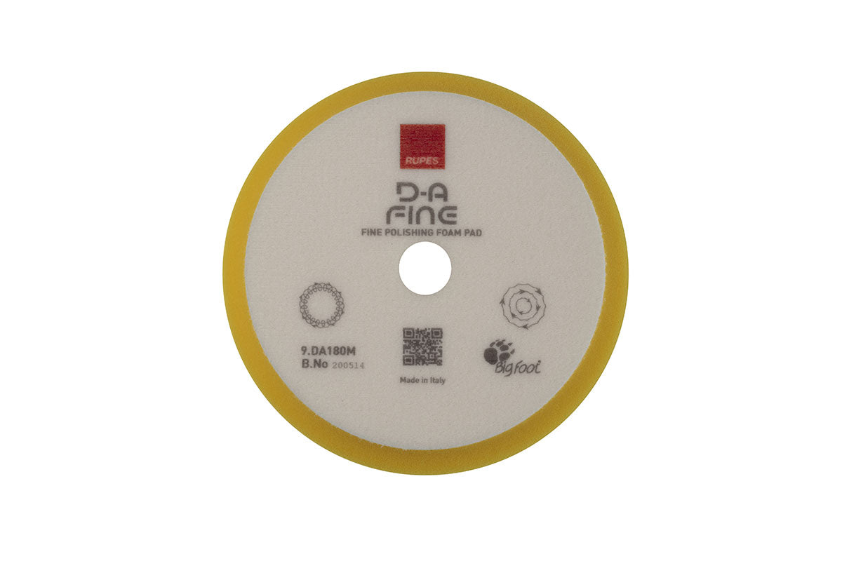 Rupes DA Fine Polishing Foam Pad Yellow