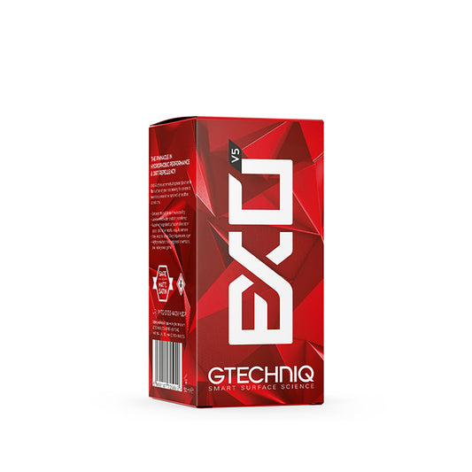 Gtechniq EXOv5 Ultra Durable Hydrophobic Coating | Single Layer, 18-24 Months Protection |
