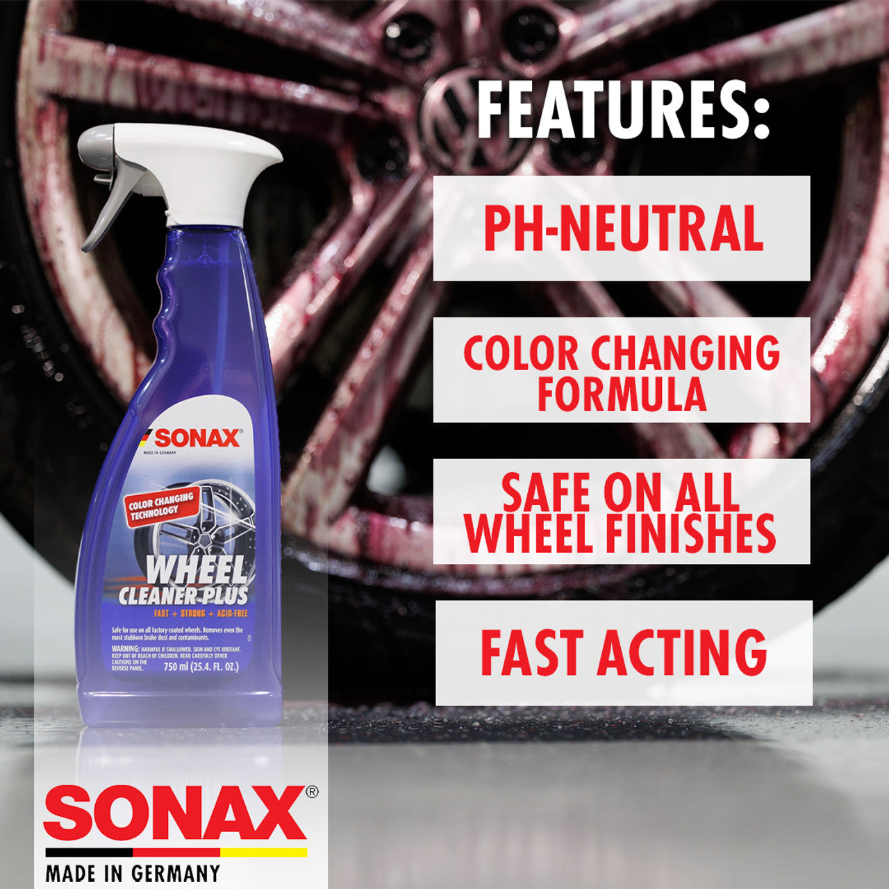 Sonax Wheel Cleaner Plus