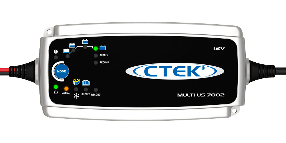 CTEK MULTI US 7002 Smart Battery Charger – 12V, 7A