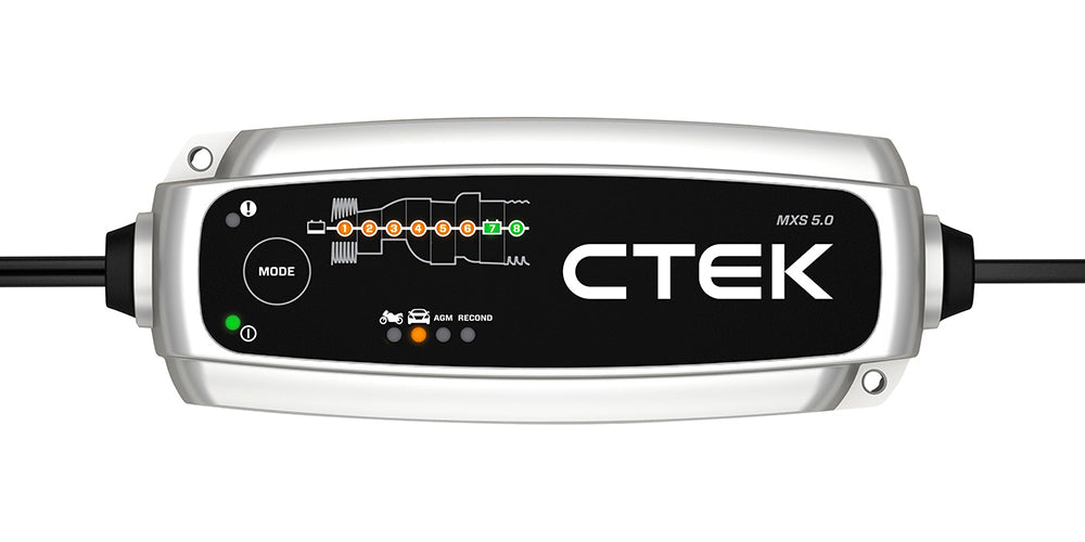 CTEK MXS 5.0 NA – 12V Automatic Battery Charger & Maintainer