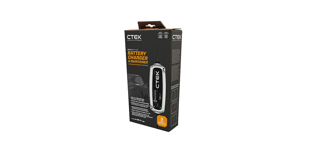 CTEK MXS 5.0 NA – 12V Automatic Battery Charger & Maintainer