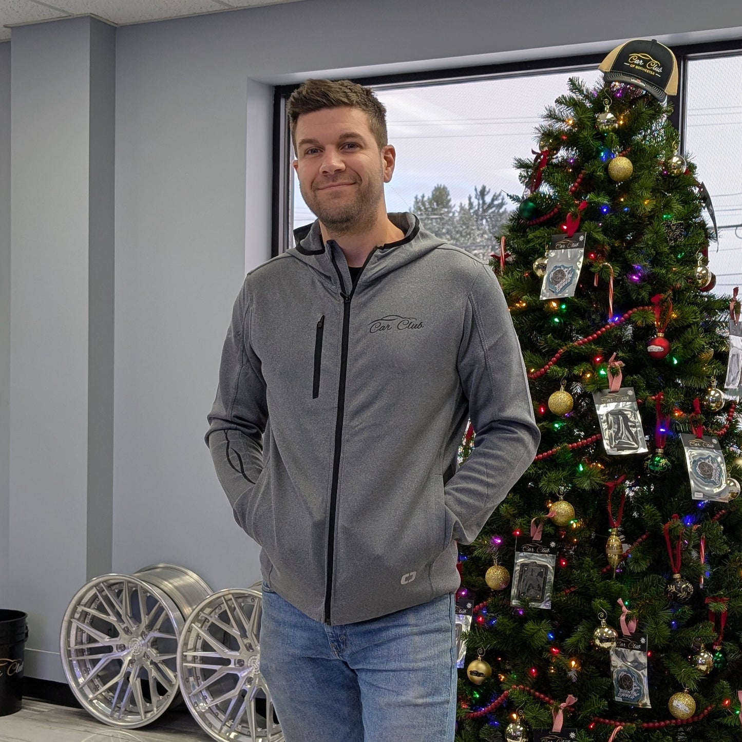 Car Club OGIO Hooded Jacket with Custom Graphics – Member Edition