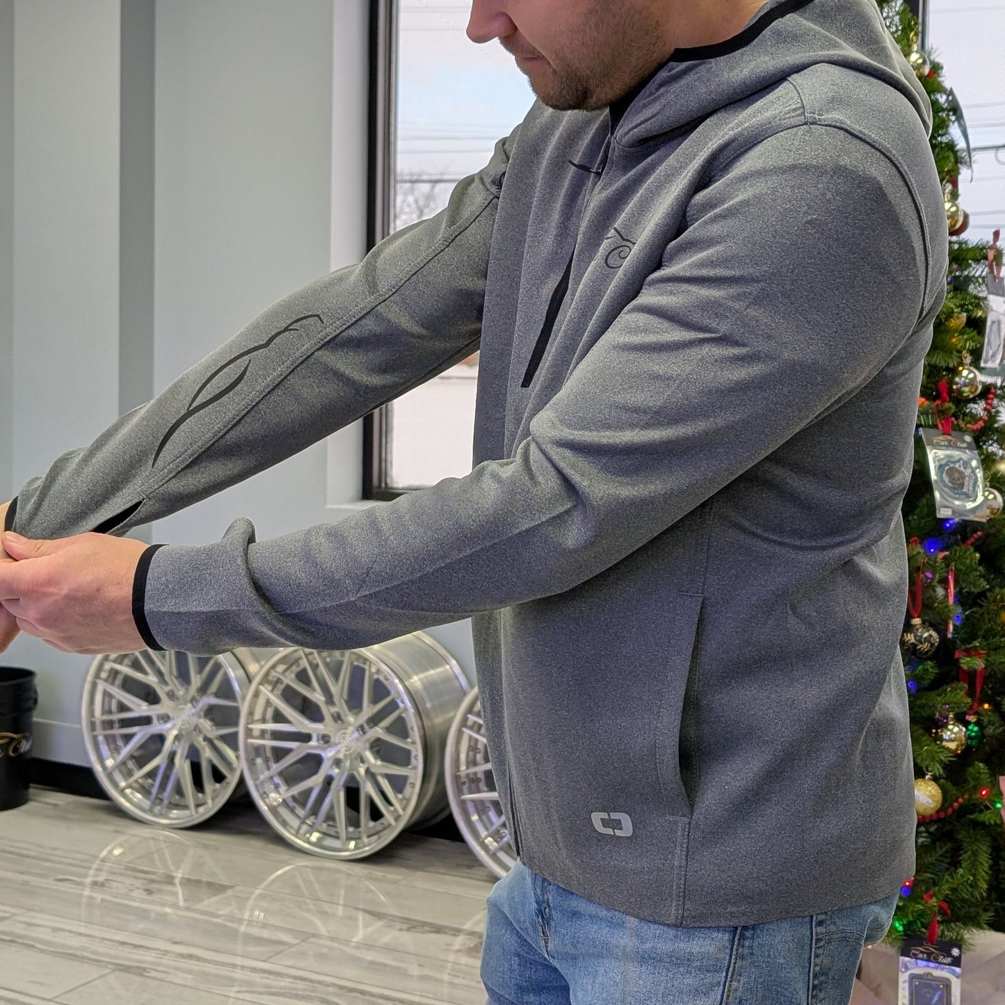 Car Club OGIO Hooded Jacket with Custom Graphics – Member Edition