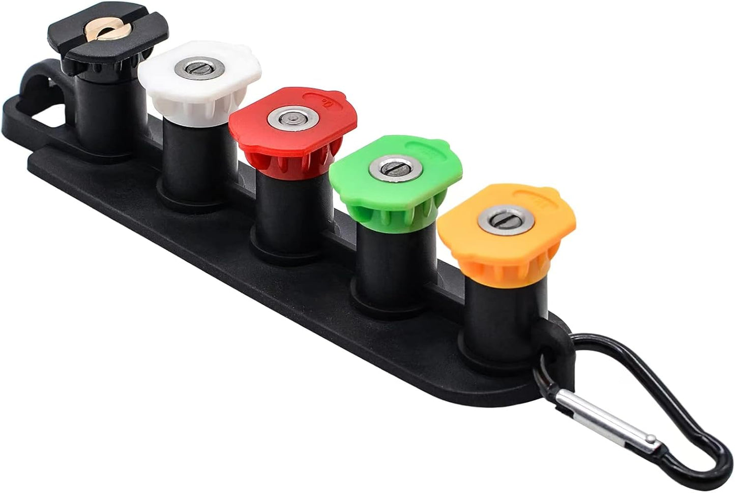JetLine 5X Nozzle Kit – Quick Connect Tip Set with Holder, 4000 PSI