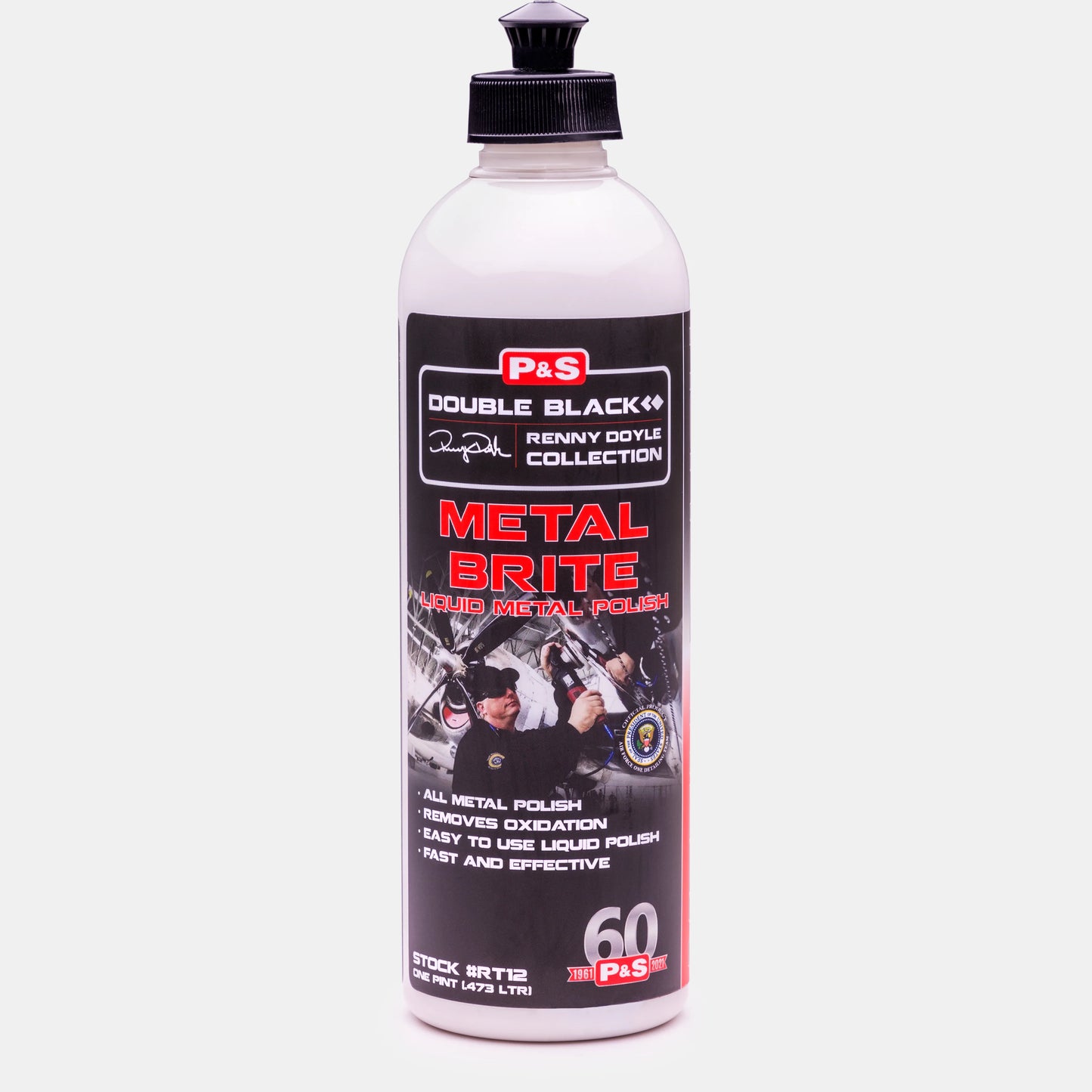 P&S Metal Brite – Liquid Metal Polish for Chrome, Aluminum, and More