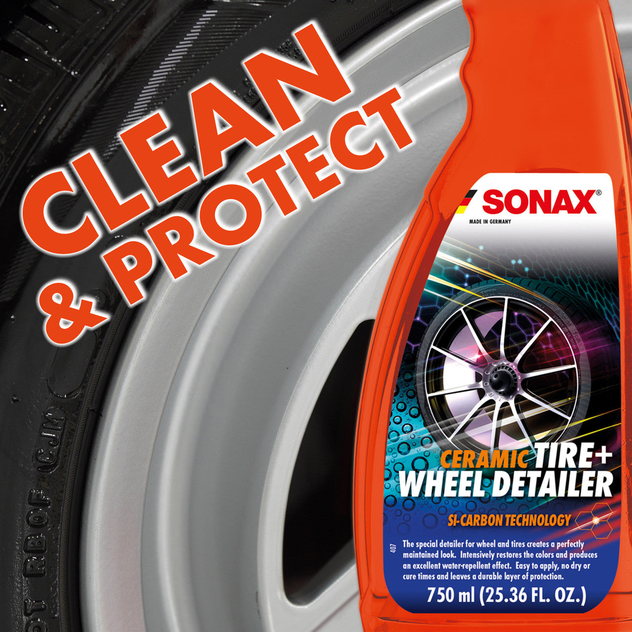 Sonax Ceramic Tire + Wheel Detailer - 750 ml