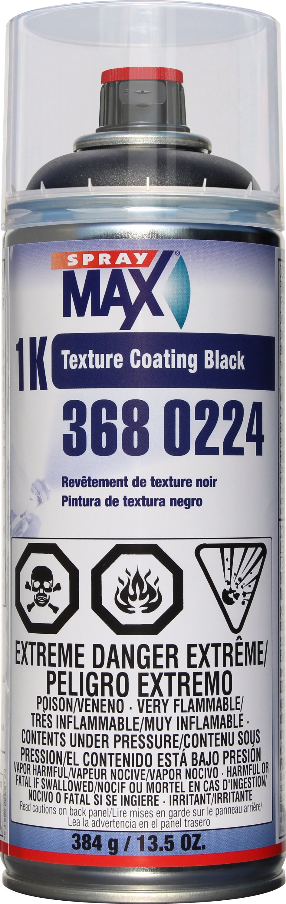SprayMax® 1K Texture Coating – Professional Textured Finish - Black