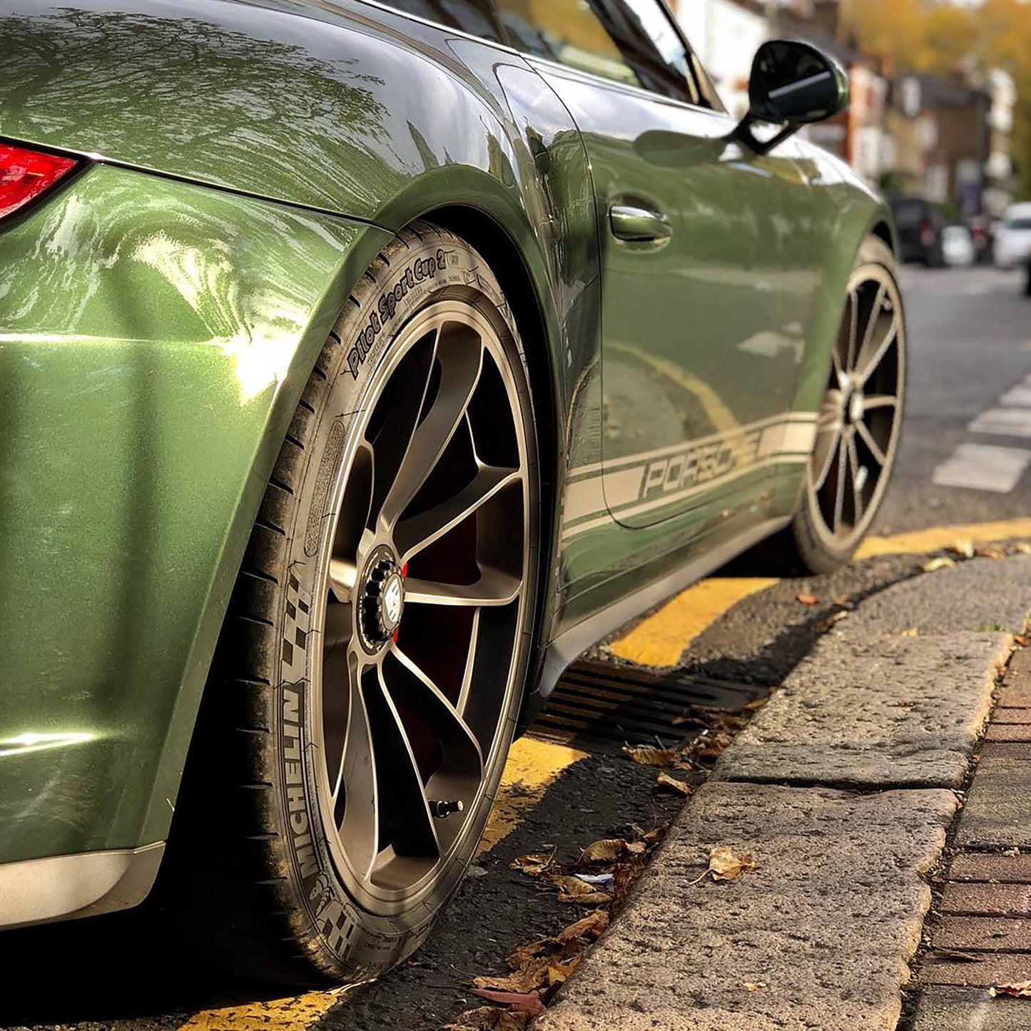 Heavyweight Fleece Hoodie in Oak Green - PNT Code: 22L – Exclusive Car Club Edition
