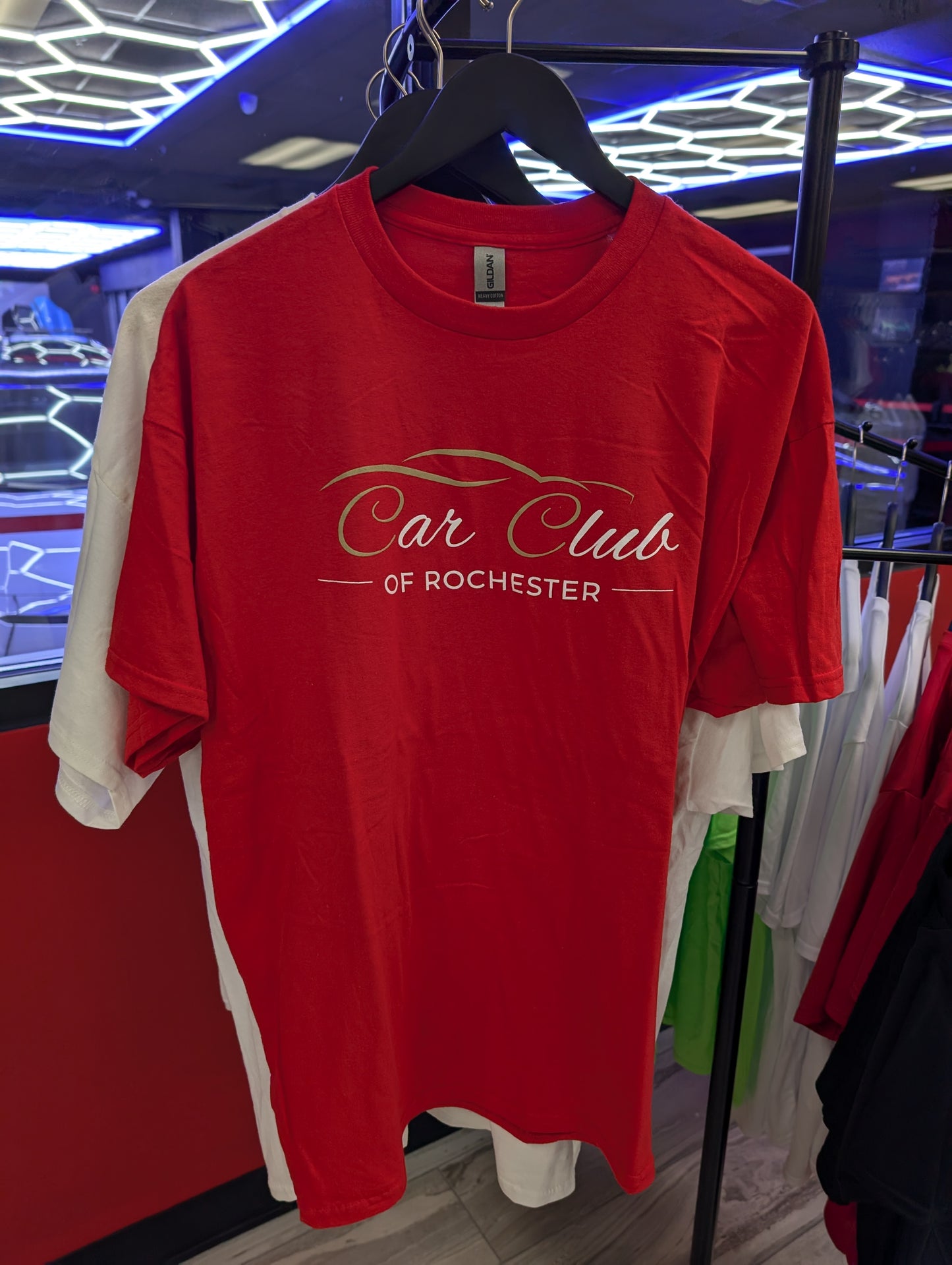 Car Club of Rochester Classic Logo Tee – Premium Preshrunk Cotton T-Shirt