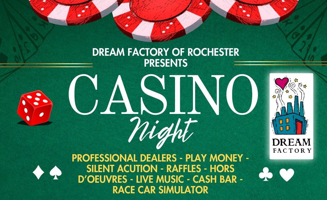 Dream Factory Casino Night at Car Club of Rochester