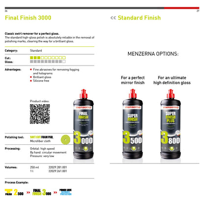 Menzerna Final Finish Polish FF 3000 - 32 oz
