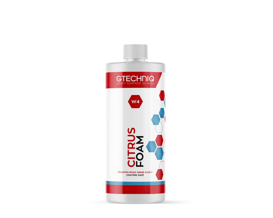 Gtechniq W4 Citrus Foam | pH Neutral, Non-Caustic Pre-Wash Cleaner