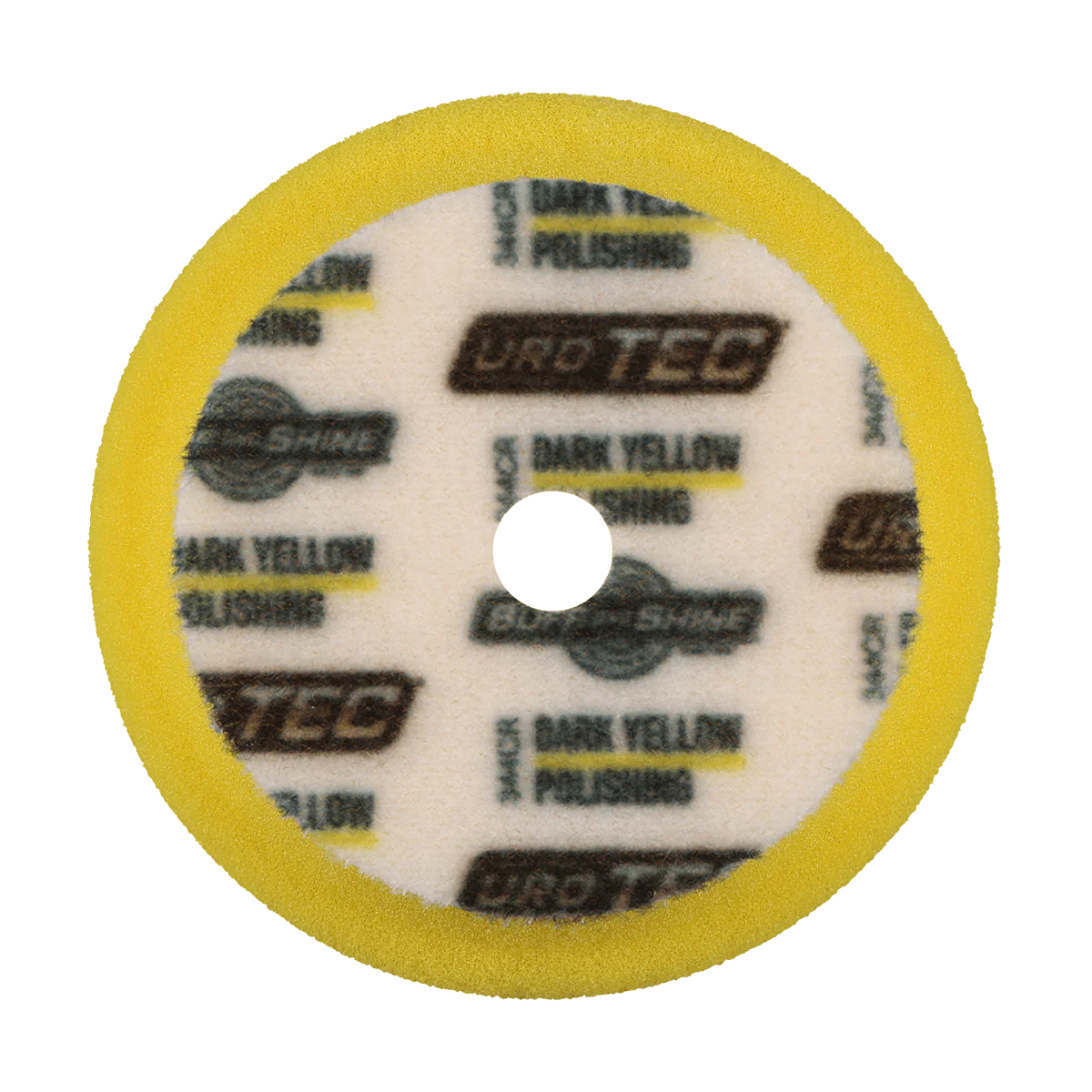 Buff and Shine Dark Yellow URO TEC Foam Pads - Firm Polishing