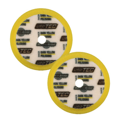Buff and Shine Dark Yellow URO TEC Foam Pads - Firm Polishing