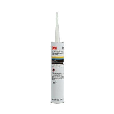 3M 08690 1-Part Fast Cure Auto Glass Urethane Adhesive – 10.5 oz Cartridge, Black
