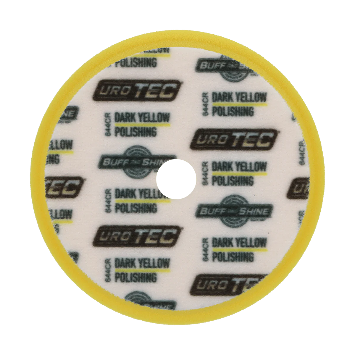 Buff and Shine Dark Yellow URO TEC Foam Pads - Firm Polishing