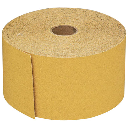 USC® Gold Pro PSA Sandpaper Roll Bocking Paper – 2-3/4" x 25 yds (Multiple Grits)