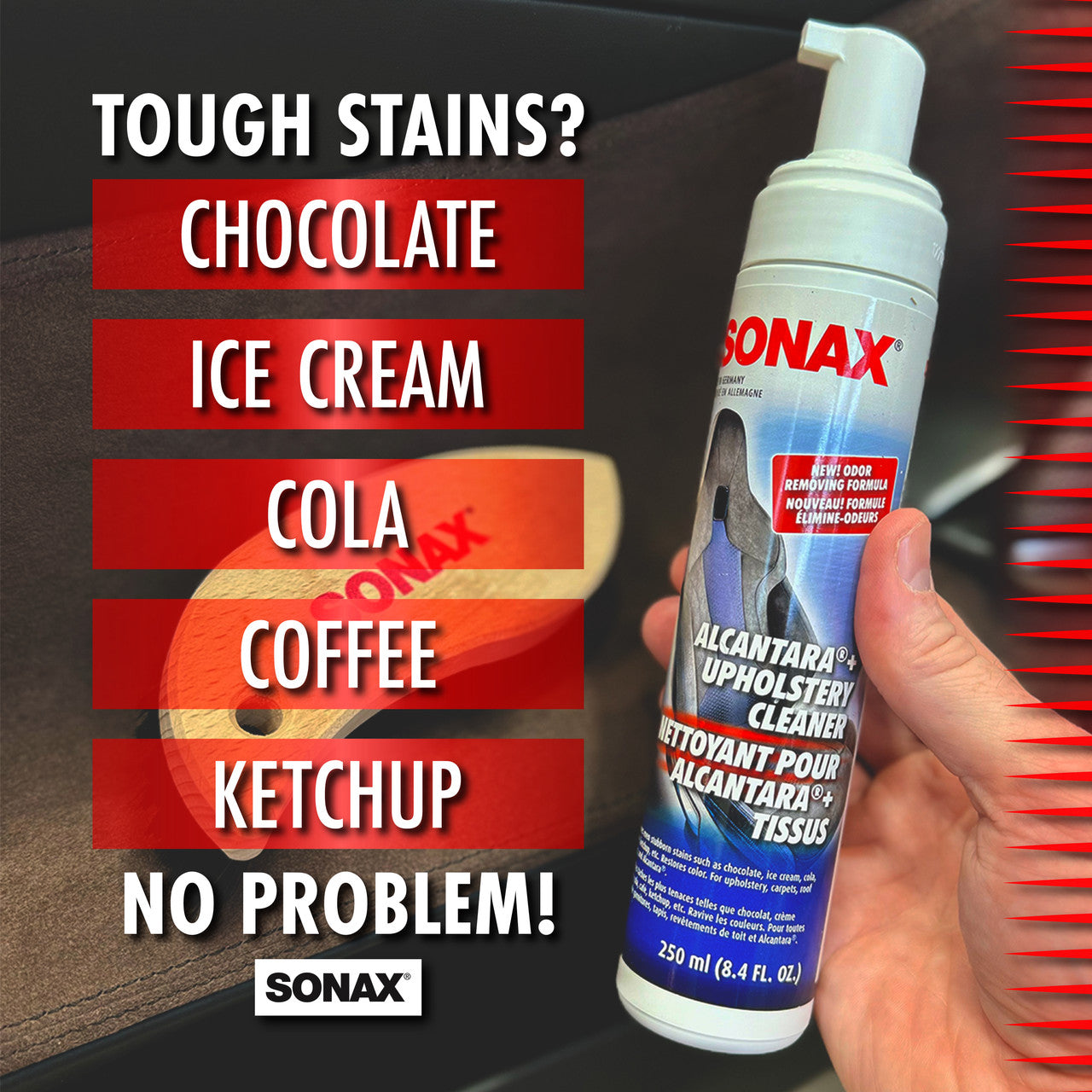 Sonax Upholstery & Alcantara Cleaner - 250 ml