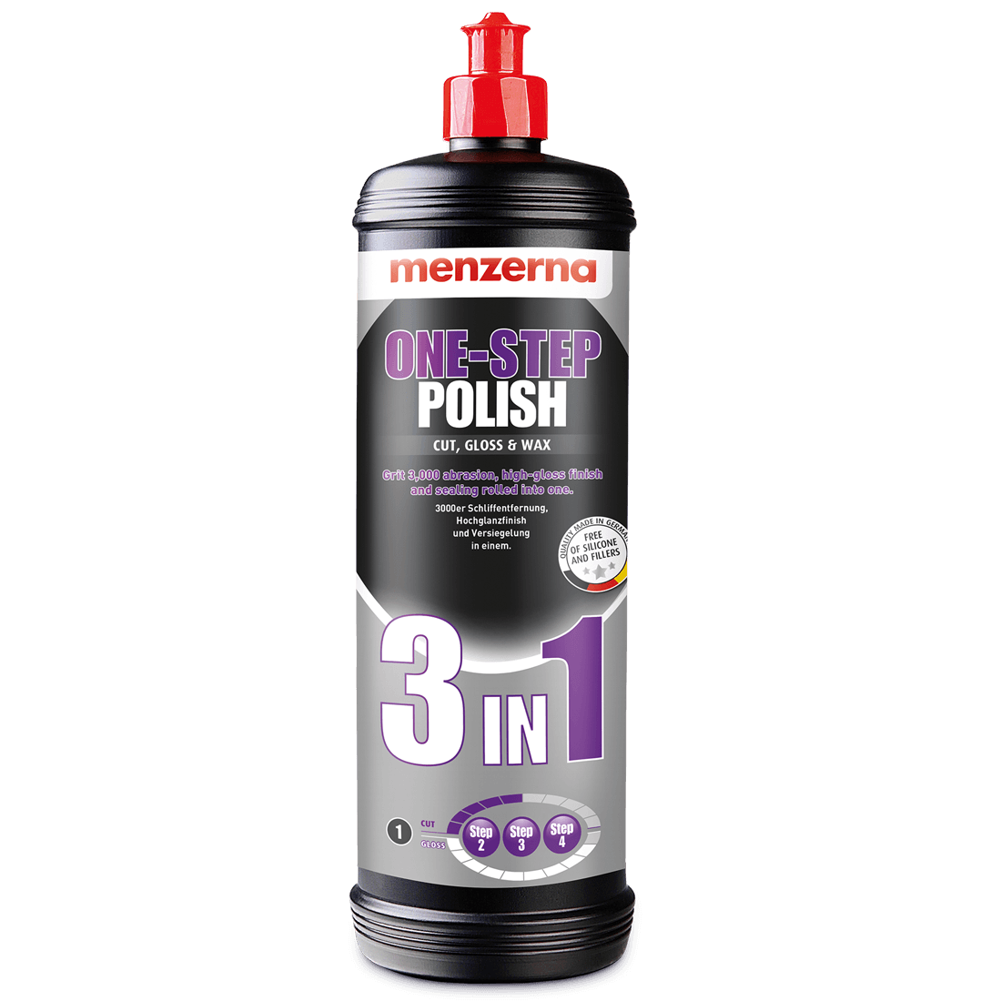 Menzerna 3in1 Cut, Gloss & Wax - 32 oz