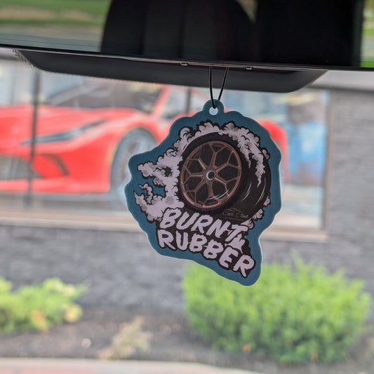 Revved Up Scents - Burnt Rubber – Smells Like Fast Cars & Bad Decisions (Black Ice Scent)