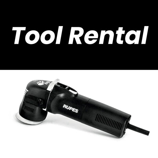 TOOL RENTAL: Rupes LHR75E Mini Random Orbital Polisher