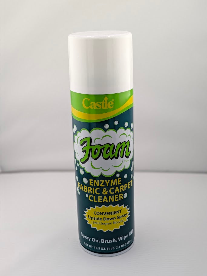 Castle Foam Enzyme Fabric & Carpet Cleaner - 360 Spray tip