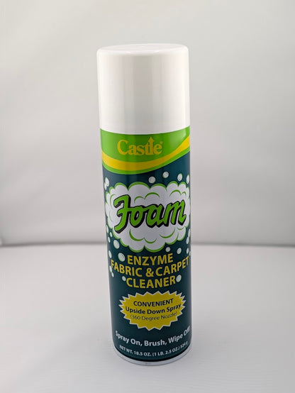 Castle Foam Enzyme Fabric & Carpet Cleaner - 360 Spray tip