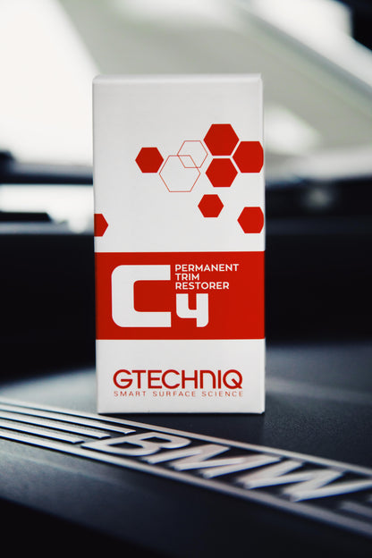 Gtechniq C4 Permanent Trim Restorer | Restores Faded Trim, Up to 2 Years Durability