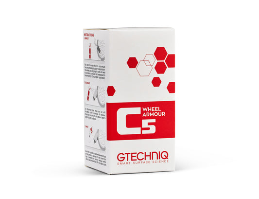 Gtechniq C5 Wheel Armour | 2-Year Durable Ceramic Coating | Wheels, Calipers, and Exhaust Tips