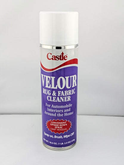 Castle Velour Rug & Fabric Cleaner - 360 Spray tip