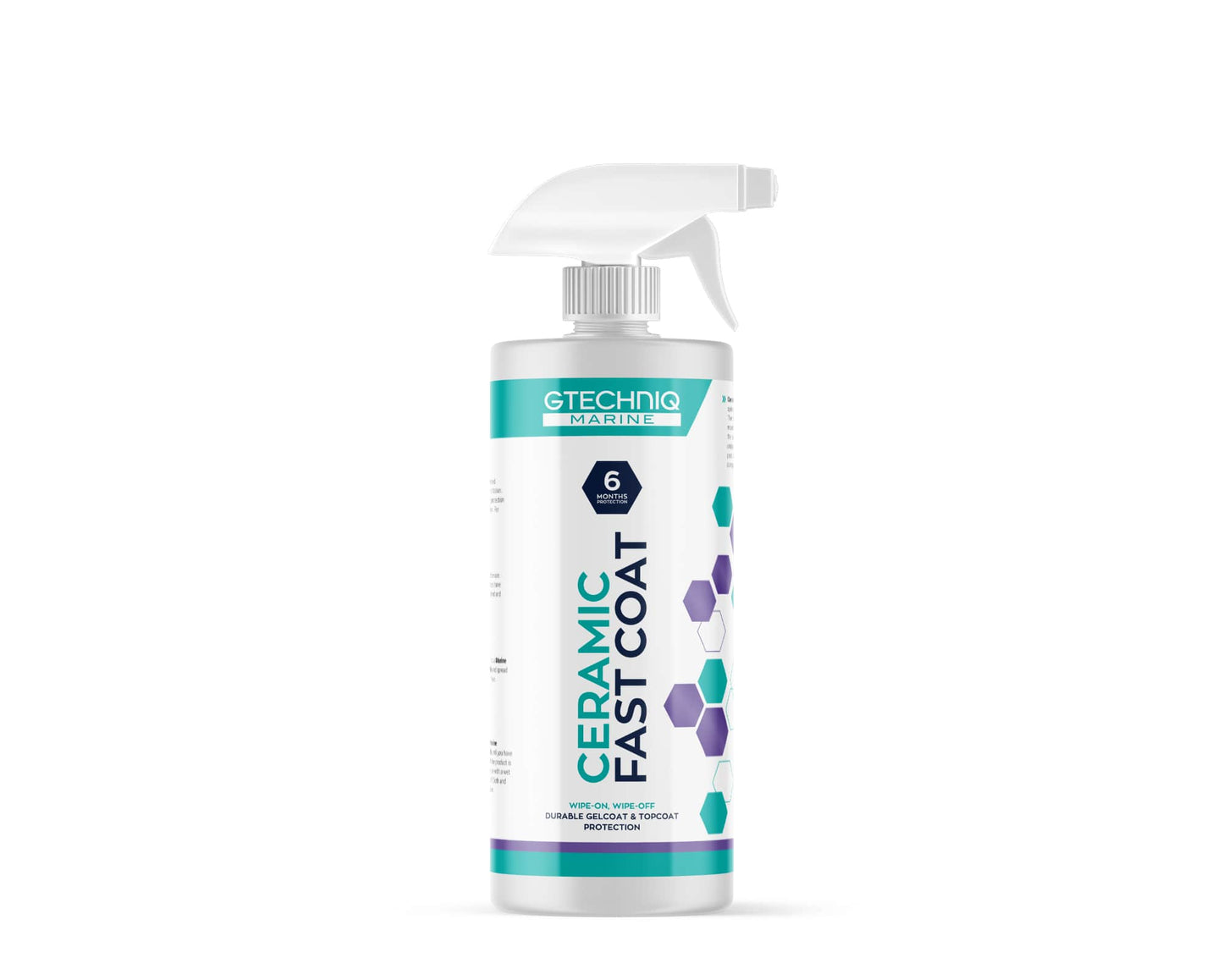 Gtechniq Marine Ceramic Fast Coat | 6-Month Protection, UV Resistant, Non-Yellowing Marine Coating