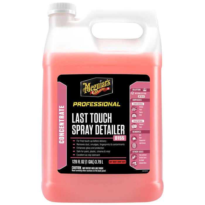 Meguiar's Last Touch D155 – High-Gloss Instant Detailer & Clay Lubricant
