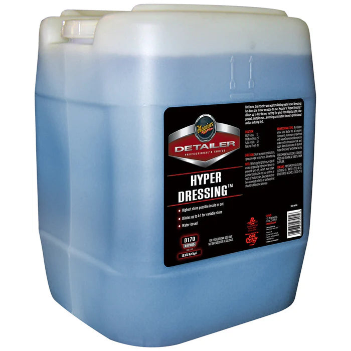 Meguiar's Hyper Dressing D170 – Adjustable Gloss Tire & Trim Dressing (RTU & Concentrate)