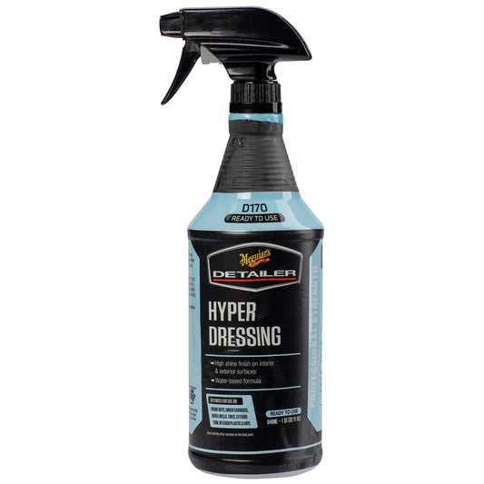 Meguiar's Hyper Dressing D170 – Adjustable Gloss Tire & Trim Dressing (RTU & Concentrate)