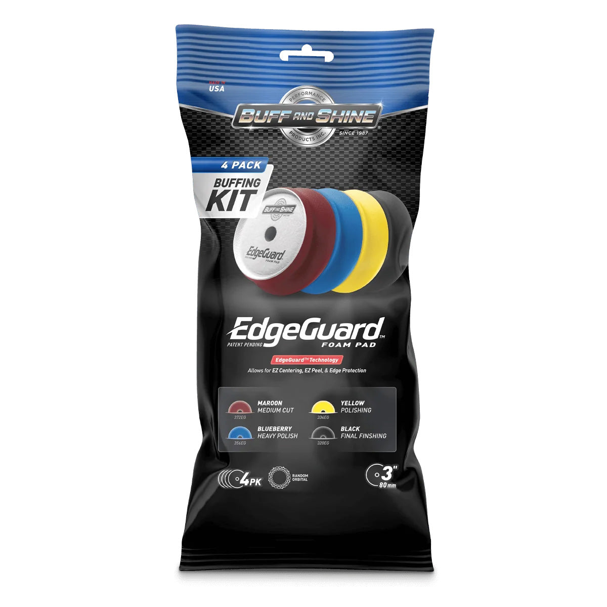 Buff and Shine EdgeGuard 3" Foam Pad Kit