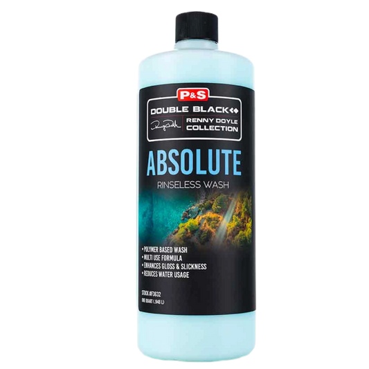 P&S Absolute Rinseless Wash – Multi-Purpose No-Rinse Cleaner for Exterior & Interior