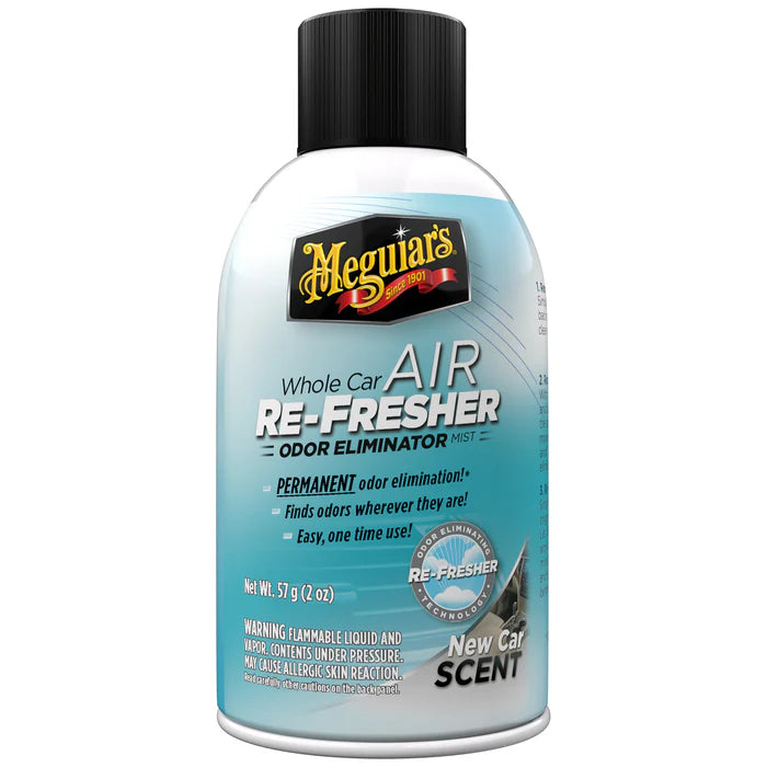 Meguiar's Whole Car Locking Odor Bomb - Air Re-Fresher - New Car Scent
