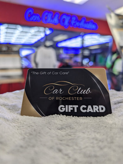 Car Care Gift Cards – The Perfect Gift for Car Enthusiasts