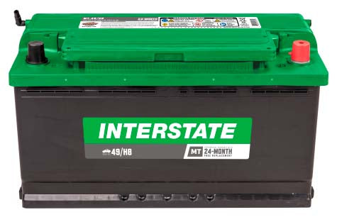 Interstate MT-49/H8 Battery – Group Size H8, 900 CCA
