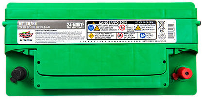 Interstate MT-49/H8 Battery – Group Size H8, 900 CCA
