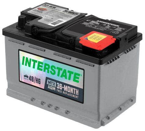 Interstate MTX-48/H6 AGM Battery – Group Size H6 | 760 CCA