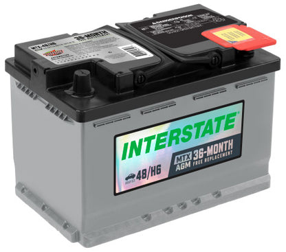 Interstate MTX-48/H6 AGM Battery – Group Size H6 | 760 CCA