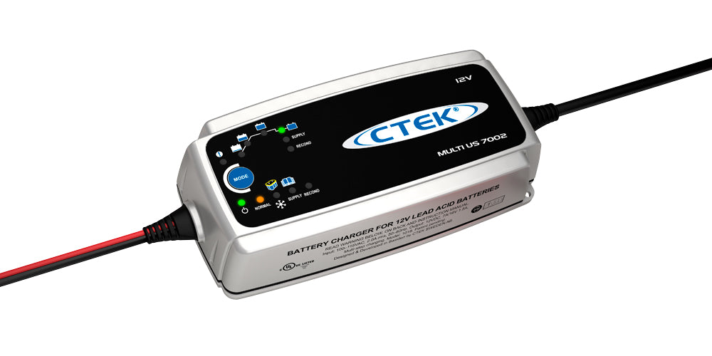 CTEK MULTI US 7002 Smart Battery Charger – 12V, 7A