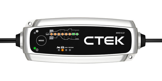 CTEK MXS 5.0 NA – 12V Automatic Battery Charger & Maintainer