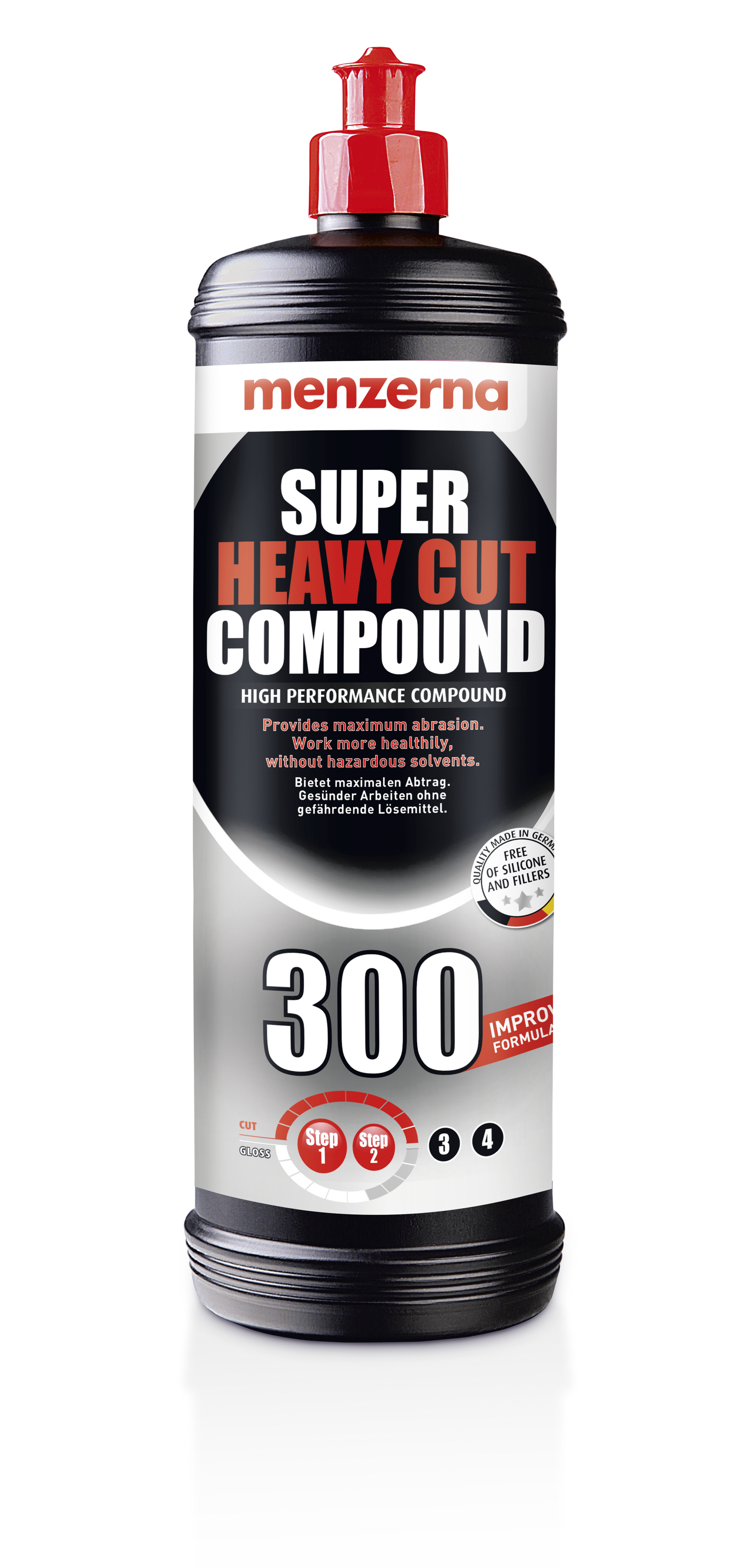 Menzerna Super Heavy Cut Compound SHCC 300 – 8 oz Heavy-Cut Polish