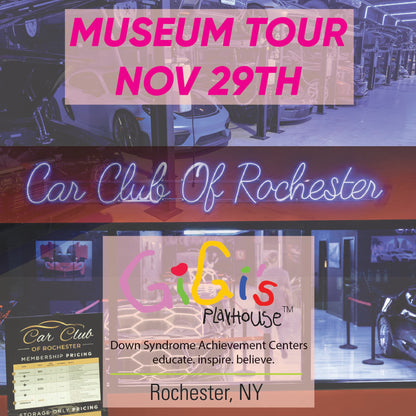Car Club of Rochester Museum Ticket – Guided Tour